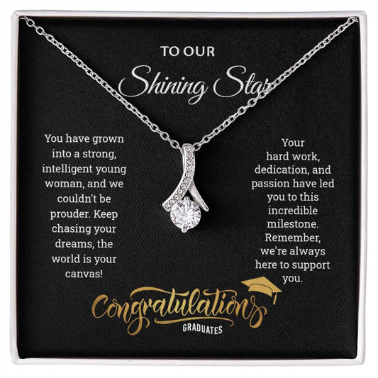 To Our Shining Star | Congratulations - Alluring Beauty necklace